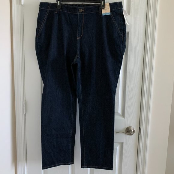 NWT St Johns Bay Women's Plus Jeans, Size 22W - Picture 2 of 16